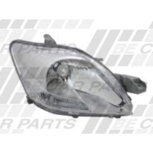 Toyota Yaris 2006- Sedan Headlamp - Righthand - Electric