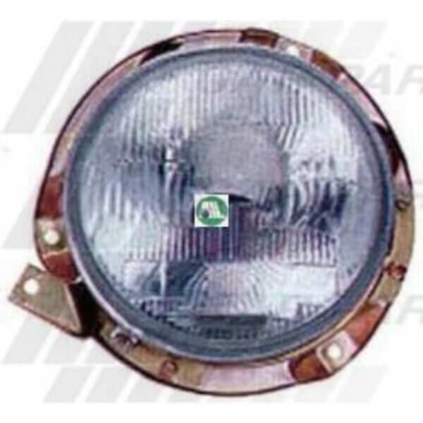 Toyota Hilux 2Wd/4Wd 1979-81 Headlamp - Lefthand - Round With Housing