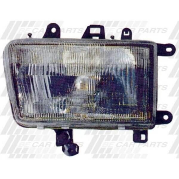 Toyota 4Wd/4 Runner Surf 1991- Headlamp - Righthand - Plastic Lens