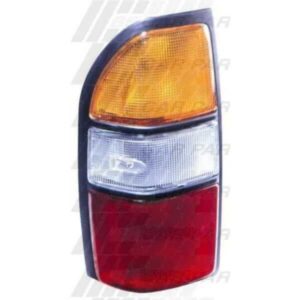 Toyota Landcruiser Prado J95 1996- Rear Lamp - Lefthand - Amber Clear Red