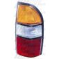 Toyota Landcruiser Prado J95 1996- Rear Lamp - Righthand - Amber Clear Red