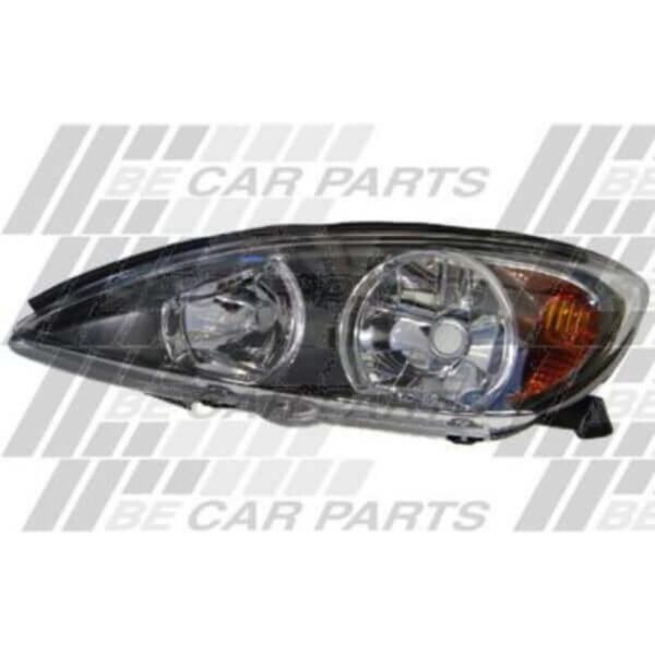 Toyota Camry Cv36 2002- Headlamp - Lefthand - Black Reflector