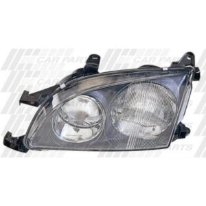 Toyota Caldina 1998 - St210/215 Headlamp - Lefthand - Electric - Black Inner