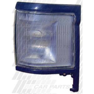 Toyota Hiace 1990- Import Corner Lamp - Lefthand - Clear With Grey Trim