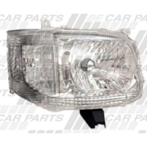 Toyota Hiace 2010- Facelift Headlamp - Righthand - Manual - Bulb Shielded Type