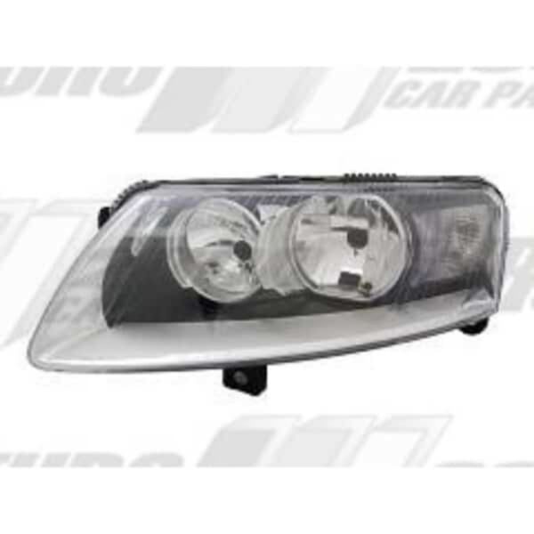 Audi A6 C6 2004-2006 Headlamp - Righthand - Electric