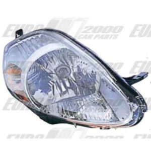 "Fiat Grande Punto 2005 Chrome Lefthand Headlamp - Enhance Your Vehicle's Look!"