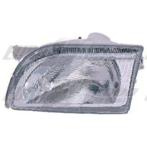 "Ford Transit 1991-95 Headlamp - Left Hand - Glass Lens | Quality Replacement Part"