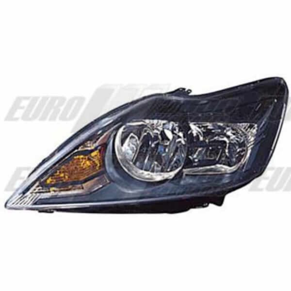 "Ford Focus 2008 Electric Black Right Hand Headlamp - Enhance Your Driving Experience"