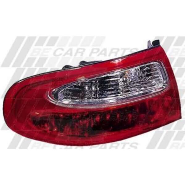 "Holden Commodore Vx 2000 Sedan Rear Lamp - Lefthand, Clear Red W/Reflector - Buy Now!"