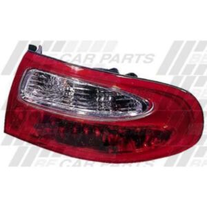 "Holden Commodore Vx 2000 Sedan Rear Lamp - Right Hand - Clear Red W/Reflector"
