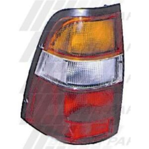 Holden Rodeo Tfr 1997- Rear Lamp - Lefthand - Amber Top -