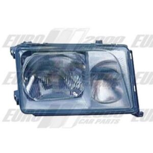 Mercedes Benz 124 1993-95 Headlamp -  Lefthand - With Fog Lamp