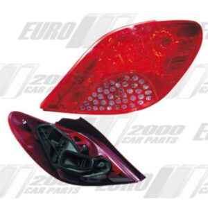 Peugeot 207 2006-08 Rear Lamp - Righthand - H/Back