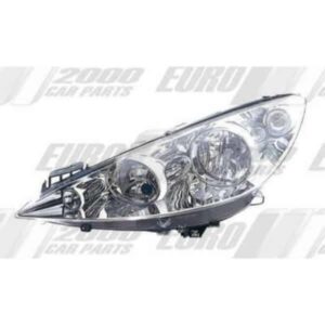 Peugeot 308 2007- Headlamp -  Lefthand