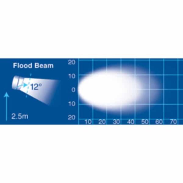 Heavy-Duty Narva 72466 9-36V 'Delta' LED Work Lamp Flood Beam