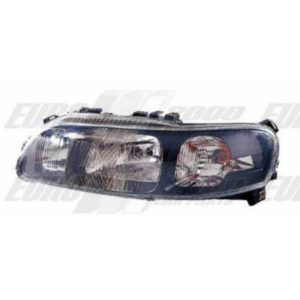 "Volvo S60 2000-04 Electric Black Right Hand Headlamp - High Quality Replacement Part"