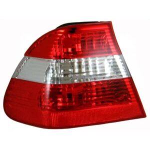 Bmw 3'S E46 4D 2001 - Rear Lamp - Lefthand Or Righthand - Red/Clear - Red