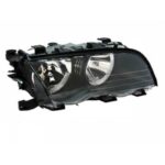 Bmw 3'S E46 4 Door 2001 - Headlamp - Lefthand Or Righthand - Black Reflector