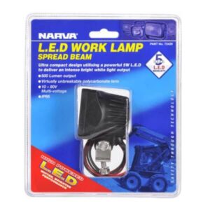 Narva 10-80V LED Work Lamp Spread Beam - 500 Lumens | Bright, Powerful Lighting for Any Job