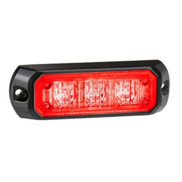 "Narva 85203R LED Strobe Red 12/24V Permanent Mount - Brighten Up Your Vehicle!"