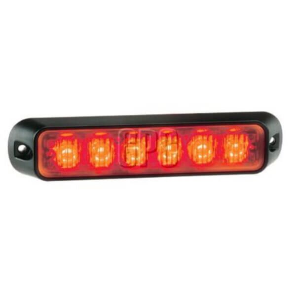 "Narva Led Strobe Red 12V/24V Permanent Mount - Bright & Durable Lighting Solution"