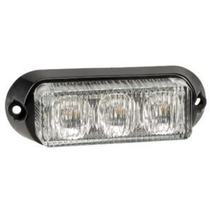 "Amber LED Strobe Light 12/24V Permanent Mount - Narva"