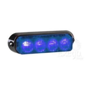 "12V Permanent Mount Narva LED Strobe Blue - Enhance Your Vehicle's Visibility"