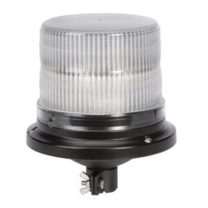 "Amber 12/24V LED Beacon Light - Narva Pole Mount for Maximum Visibility"