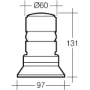 "Narva Strobe Amber 12-80V Permanent Mount: Brighten Your Vehicle with Long-Lasting Illumination"