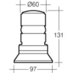 "Narva Led Strobe Amber 12-80V Permanent Mount - Bright & Durable LED Lighting"