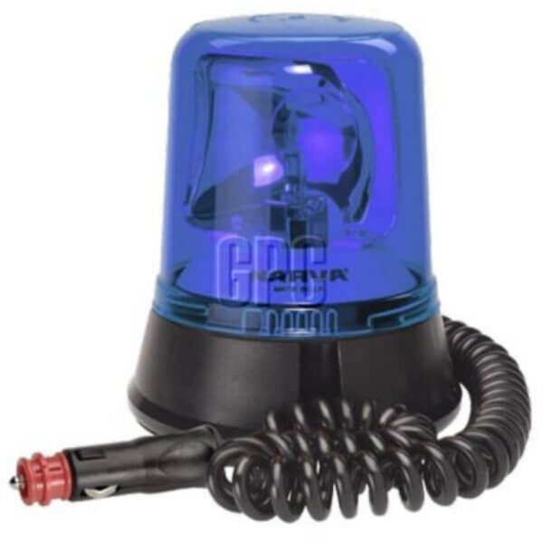 Narva Halogen Beacon Blue 12 Or 24V Magnetic Mount