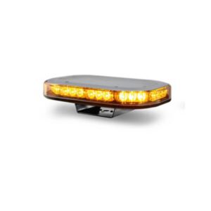 LED Autolamps LB246ACM 12/24V Amber Emergency Mini Light Bar Clear Lens With Amber LED's