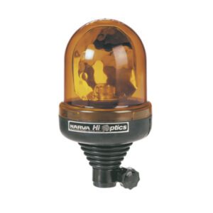 Amber 12/24V Hi Optics Euro Flex Narva Revolving Beacon - Illuminate Your Path!