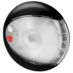 "Hella Euroled Series Touch Dual Colour Interior Lamp - Black Cover: Illuminate Your Interior with Style"