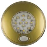 Led Autolamps 79 Series Interior Lamp With On/ Off Switch (Gold)