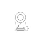 "Narva LED Round Recessed Interior Light - 9-33V Mount for Maximum Visibility"