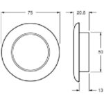 24V LED Flush Mount Interior Light by Hella - Brighten Your Home!