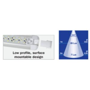 "Narva 87540-12V 114mm High Powered LED Strip Lamp - Brighten Up Your Home!"