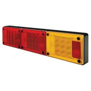 Hella 2430-CS Jumbo-S LED Triple Module Stop/Rear Position/Rear Direction/Indicator Lamp - Bright & Reliable Lighting Solution
