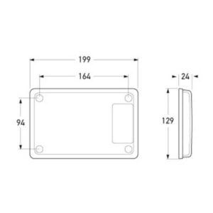 Hella Jumbo-S LED Reversing Lamp: Bright, Durable & Reliable Reversing Light