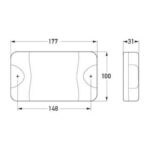 "Hella Duraled Rear Direction Indicator Lamp: Horizontal or Vertical Mounting Options"