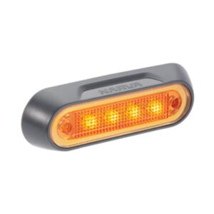 Amber Narva 90822 10-30 Volt L.E.D Front End Outline Marker Lamp - Illuminate Your Vehicle!