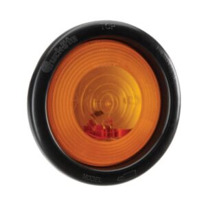 "12V Narva Rear Indicator Lamp - Sealed Amber with Vinyl Grommet"