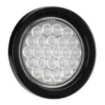 Narva 94050 9-33V LED Reverse Lamp Kit (White) with Vinyl Grommet - Brighten Your Vehicle's Rear View!