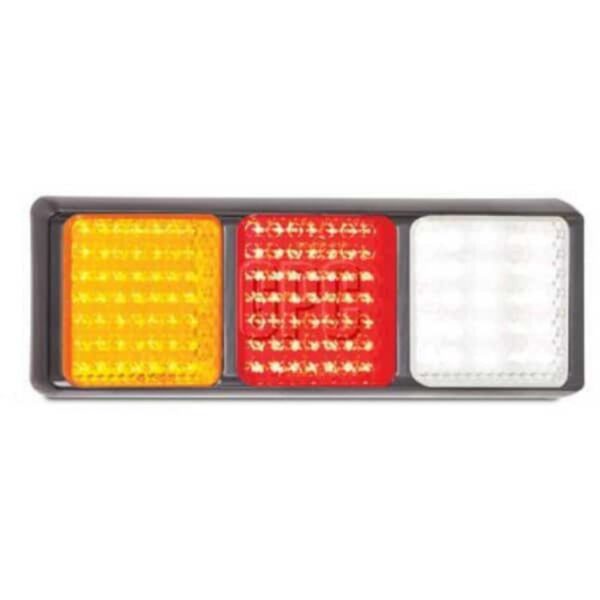 Led Autolamps 100Barwm Stop/Tail/Indicator/Reverse Triple Combination Lamp