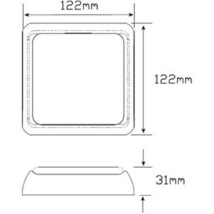 Led Autolamps Stop/Tail/Indicator Light Led 12 Or 24V