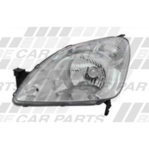 Honda Crv 2002 - Head Lamp - Lefthand - Manual - Clear/Clear
