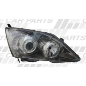 Honda Crv 2007 - 2011 Head Lamp - Righthand - Smoked Chrome - Electric