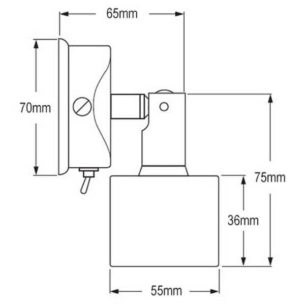 Hella Marine Reading Lamp 0770 Series: White Light LED for Boating & Marine Use